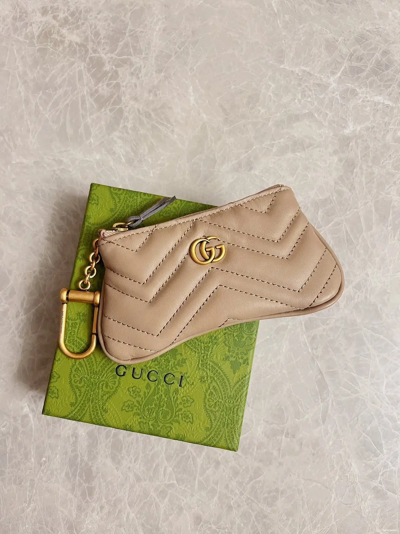 key matelassé Marmont case GG Gucci 0608
